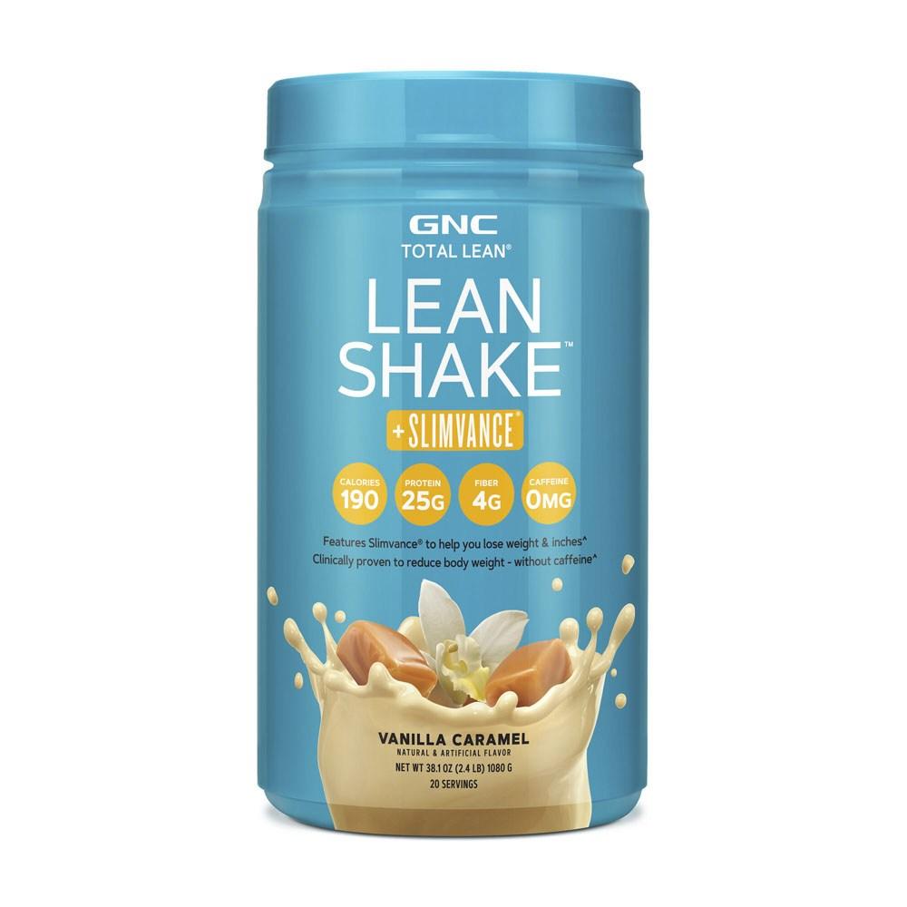 GNC 린 슬림반스 쉐이크 바닐라 캐러멜 맛 1080g 유산균