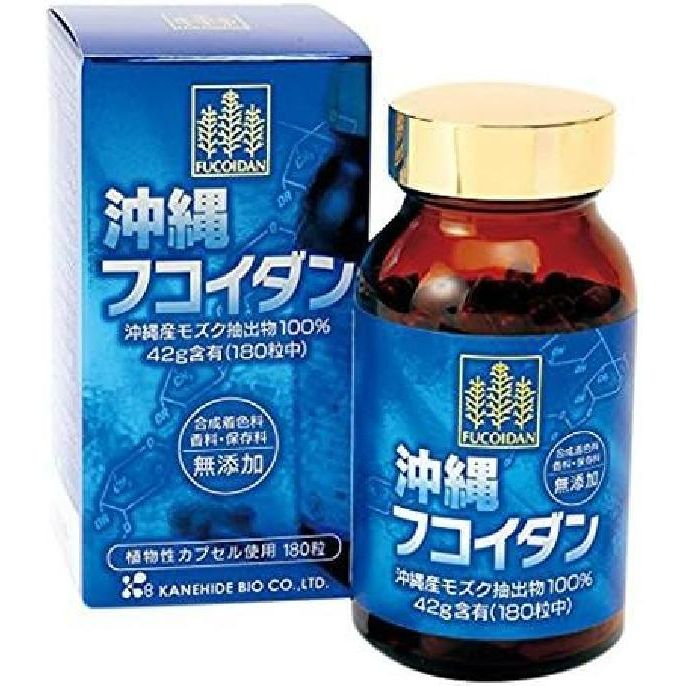 <b>카네히데</b>바이오 오키나와 모즈크 <b>후코이단</b> 180정 (30일분) 일본직배송