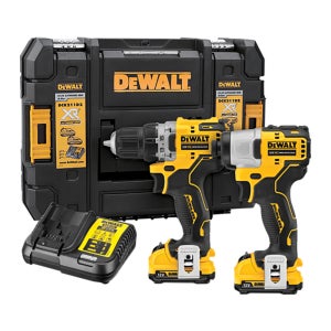 디월트 임팩드릴 충전 드라이버 12V MAX 콤보 배터리2개 세트 DCK2110D2T