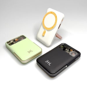 삼플라 맥세이프 무선15W+유선20W 터보쿨링팬 스탠드형 보조배터리 10000mAh