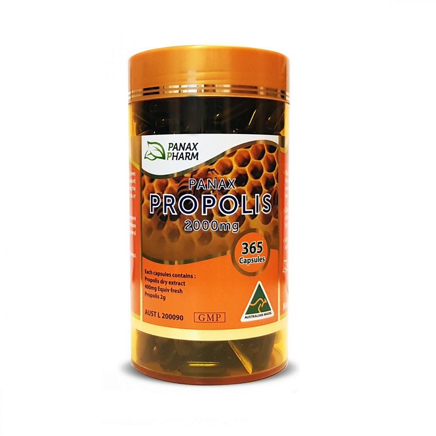 호주 <b>제이앤씨</b> <b>JNC</b> Propolis 파낙스 프로폴리스 2000mg 캡슐 365정