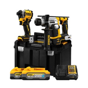 디월트 임팩 함마드릴 컴팩트 드라이버 20V MAX 콤보 세트 DCK2213H2T