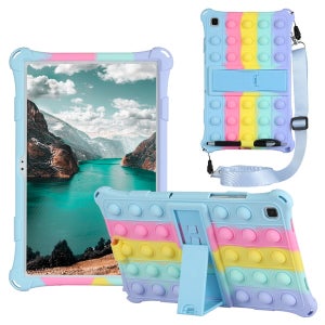 갤럭시탭S8 11인치 X700 팝잇 푸쉬팝 킥스탠드 실리콘 태블릿 케이스