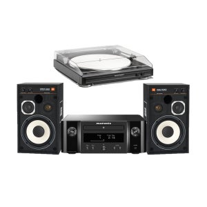 마란츠 M-CR612+TT5005+JBL 4312M II 오디오 세트