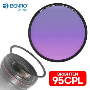 벤로 카메라 렌즈필터 자석 브라이튼 CPL필터 95mm