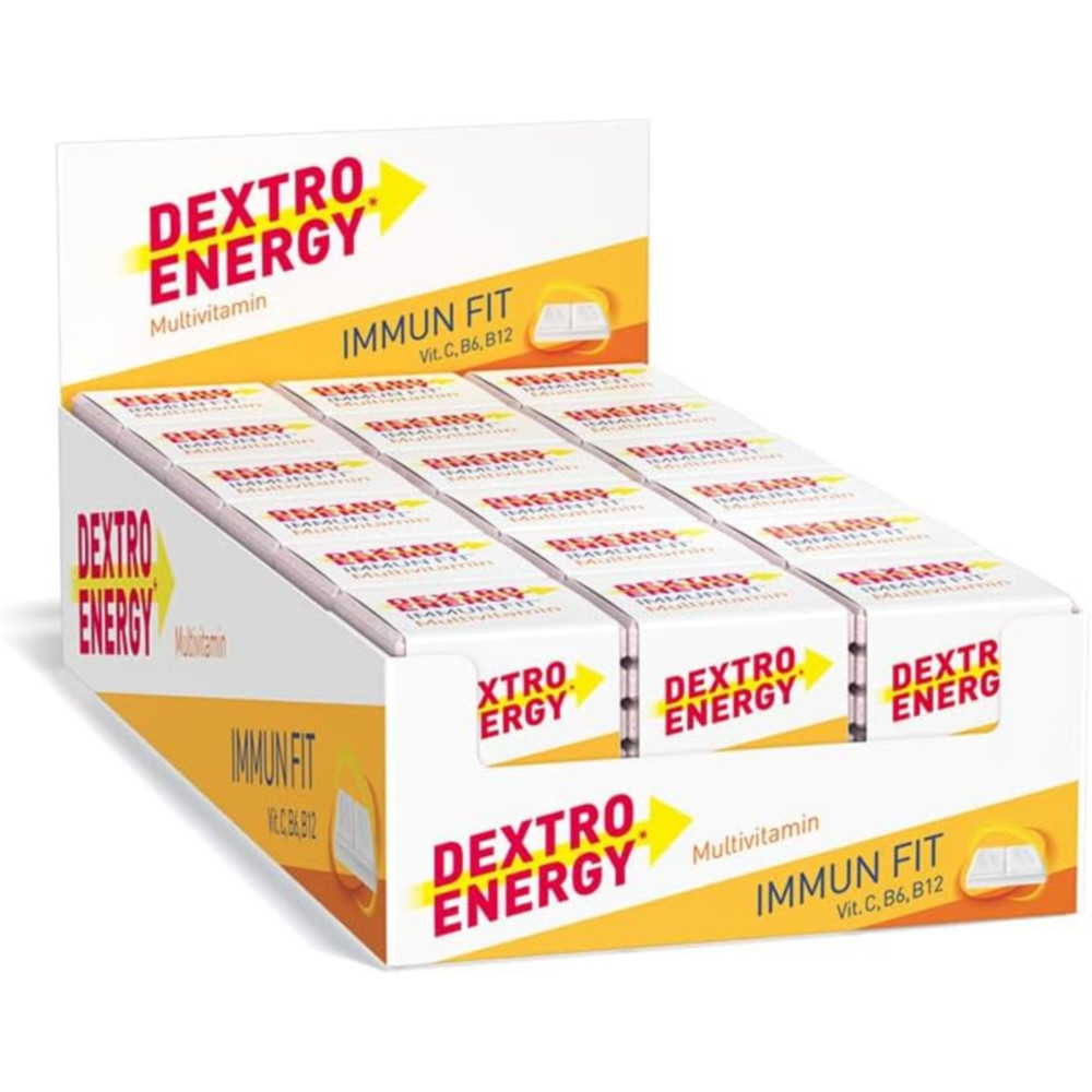 덱스트로 에너지 티아민 리보플라빈 이뮨핏 운동 <b>스포츠 멀티</b>비타민 18팩