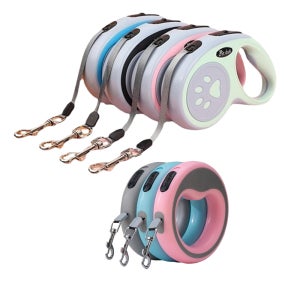 강아지 목줄 소형견 중형견 애견 원터치 산책줄 리드줄