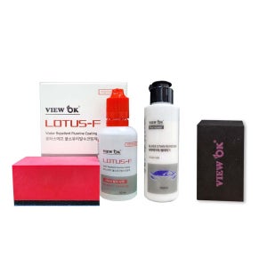 [로터스에프+프리미엄 유막제거제] 유리발수 풀패키지