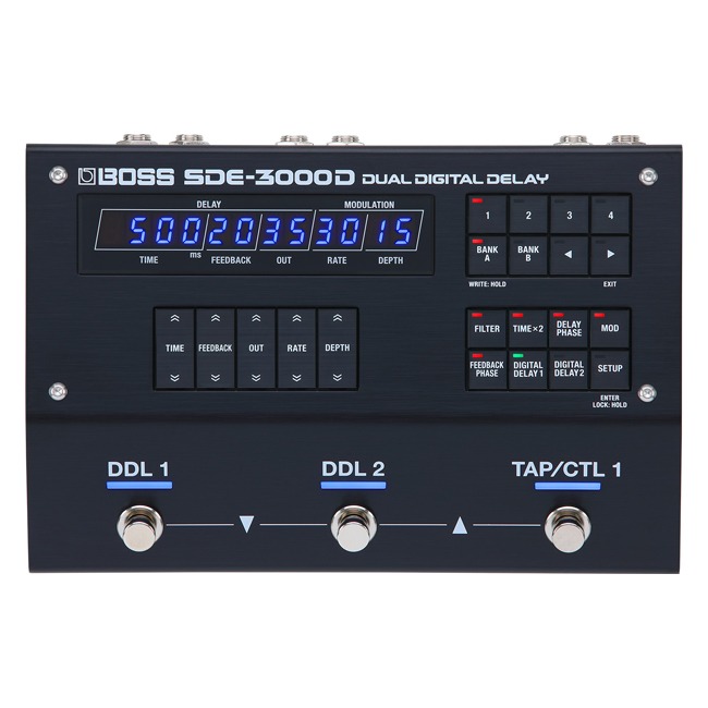 Boss 보스 이펙터 SDE-3000D 듀얼 디지털 딜레이