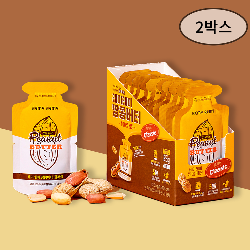 레미레미 땅콩버터 크런치 제품 이미지
