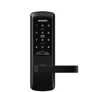 위너스 W-MM500S 무타공 도어락 디지털 현관문 번호키 비디오폰 연동 가능 설치 교체