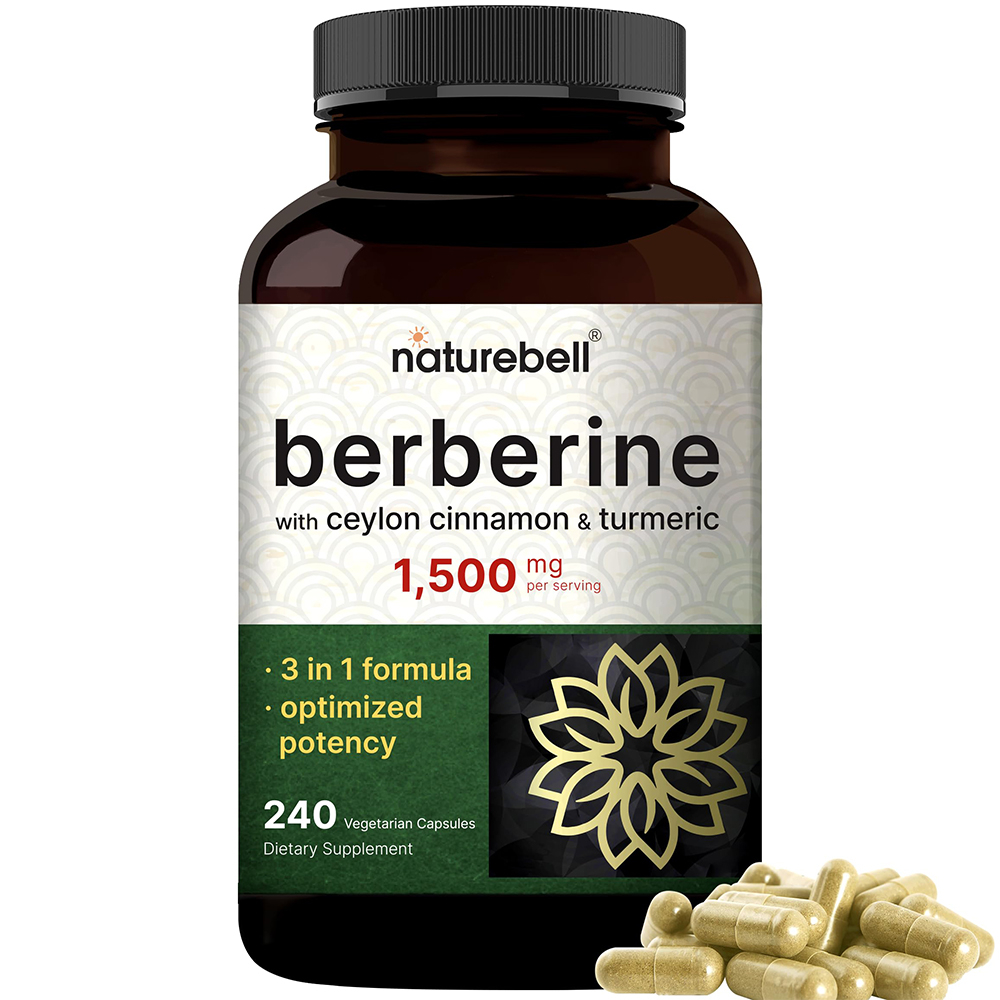 네이처벨 베르베린 실론시나몬&amp;<b>터메릭 1500</b>mg 240캡슐