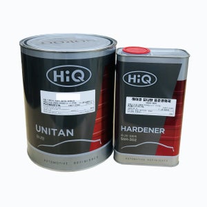 자동차 전용페인트 현대자동차 SAW 아틀라스화이트 / 유니탄 / 용량 4L 주제+경화제