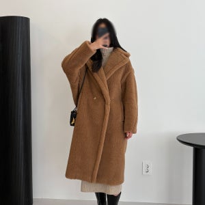 25FW 막스마라 TEDDY 테디베어 아이콘 코트 카멜