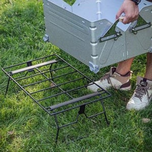 캠핑냉장고 쿨러 캠핑박스 캠핑박스 받침대 폴딩 스탠드 거치대