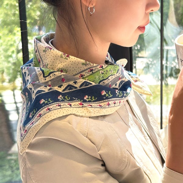 반다나 땀 등산 손수건 선물 세트 아사 면 손수건 스카프 순면 여성 명품 손수건 제작