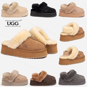 오즈웨어 호주 키높이굽 양털 탈부착 2종 밴딩 어그슬리퍼 OB724PD