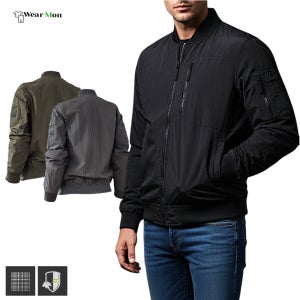 웨어몬 봄가을 wkjp 무광 멀티 항공점퍼 바람막이 캐쥬얼