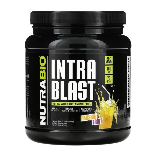 Nutrabio Labs <b>뉴트라바이오랩</b> 인트라 블라스트 패션후르츠 718g