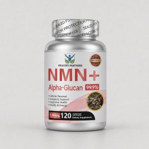 리포좀 NMN AHCC 트랜스레스베라트롤 퀘르세틴 알파글루칸 1500mg 120캡슐, 6개