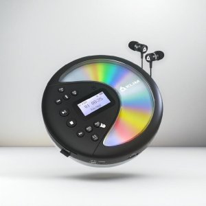 KLIM 디스커버 플러스 투명 CD 플레이어