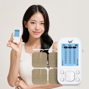 이야 충전식 완전분리형 저주파마사지기 LF-0324 USB 충전 종아리 허리 무릎마사지기