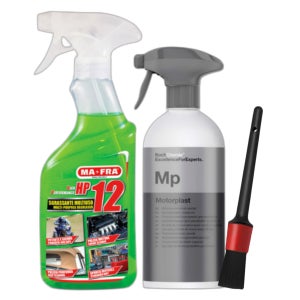 엔진룸 세정제 코팅제 세트 코흐케미 MP 모터플라스트 마프라 HP12