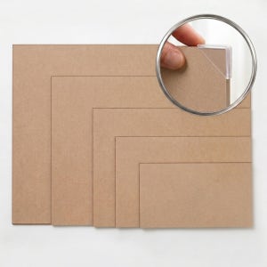 2절 3절 4절 5절 8절 고밀도 MDF 화판 이젤용 미술 나무 합판