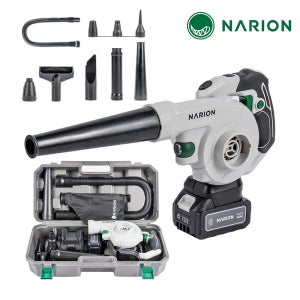 나리온 21V 무선송풍기 풀세트 블로워 낙엽청소기 제설기 NJ-500R