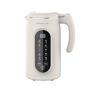 VermudaLab 간편제조 대용량 두유제조기 1.2L/10중칼날 간편세척/이유식만들기 죽제조기