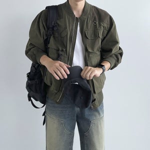 남자항공점퍼 남성가을점퍼 남자블루종