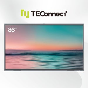 테크커넥트(TEConnect) 전자칠판 CM-8602 86인치 1300만화소 카메라 6개 마이크 화상회의시스템