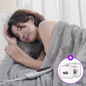 [9시간 온열] 허그밍 극세사 전기담요 이불 사무실 캠핑 발열 온열담요 열선 전자 1인용