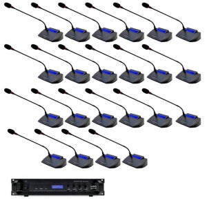 MOS 연구원 회의용 유선 회의실마이크 22개 시스템