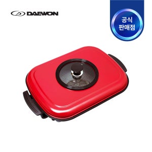 대원 큰집 다이아몬드 4중 코팅 사각 잔치팬 국내산 DWP-640D