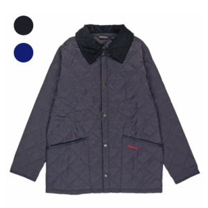 바버 키즈 리데스데일 LIDDESDALE 퀼팅자켓 블랙 네이비 CQU0047
