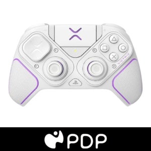 PDP 빅트릭스 프로 BFG 무선 게임 컨트롤러 화이트 PS4/5 PC