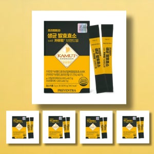 4+1/5통발송/생균 발효효소 카무트 브랜드밀 1개월분 분말