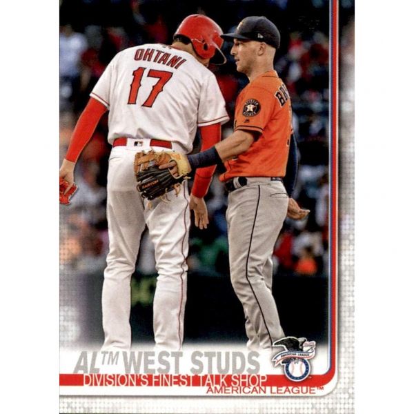 쇼헤이 오타니 2019 Topps AL 웨스트 스타 민트 카드 #266 119558