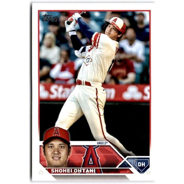 2023 Topps #600 쇼헤이 오타니 로스앤젤레스 에인절스 야구 트레이딩 카드 119570