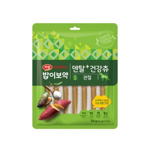 밥이보약 덴탈 건강츄 관절 (12g x 7ea) 강아지덴탈껌