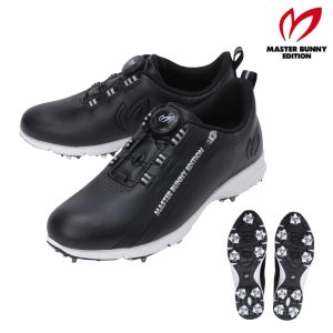 마스터바니 에디션 여성 골프화 우븐 블록 스파이크 보아 골프 신발 C3SE753 BK