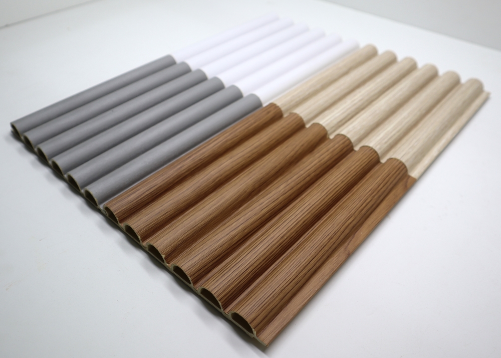 에이알우드 PVC 템바보드 루바 15Tx150x2400 블럭루바 방염 사이딩 루바 화장실 거실 벽