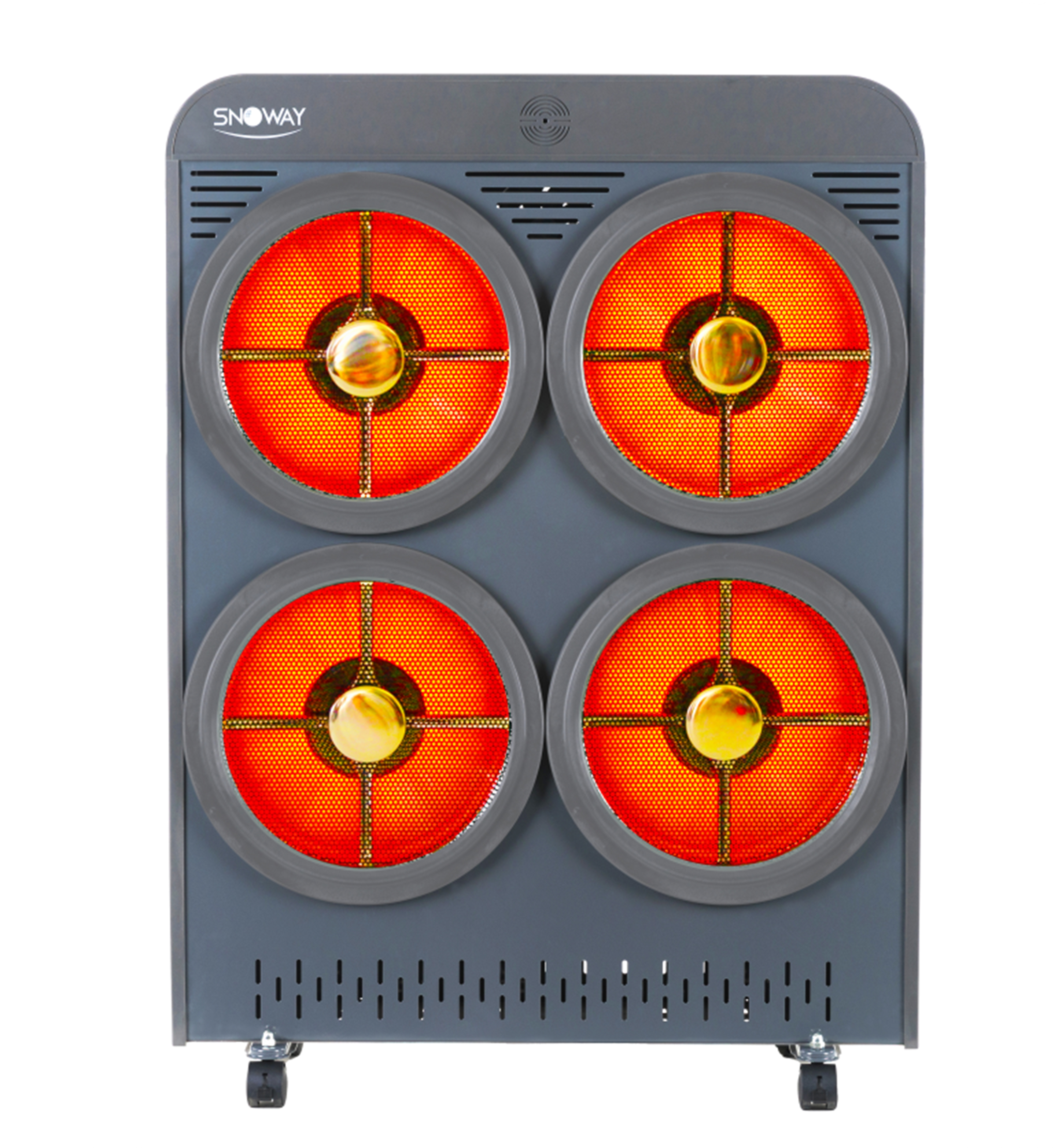 스노웨이 4구 전기히터 하이라이트난로 업소용 산업용 대형 공장 사무실 창고 현장 대형난로