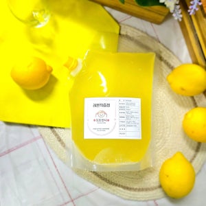 레몬착즙청 수제청 1kg 대용량 과일청 카페 에이드