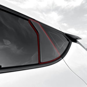 EV6 페이스리프트 튜닝 카본 몰딩 BC필러 커버 자동차 기스방지 실외 용품