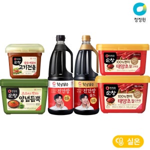 청정원 햇살담은 두번달인진간장 1.7L 외 5종 총3개
