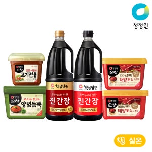 청정원 햇살담은 두번달여 더진한 진간장 1.7L 외 5종 총3개