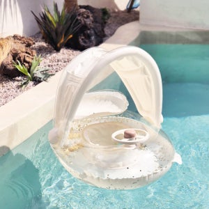 쿵스쿵스 아이링카 파라솔 보행기튜브(트윙클) UV 아기 자동차 튜브 유아 글리터 캐노피 그늘막 감성 국산 여름