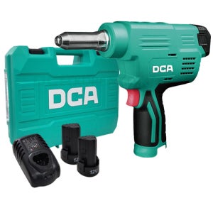 DCA 충전리베타기 ADPM50EK 12V 2.0Ah 배터리2 리벳건 리베터기